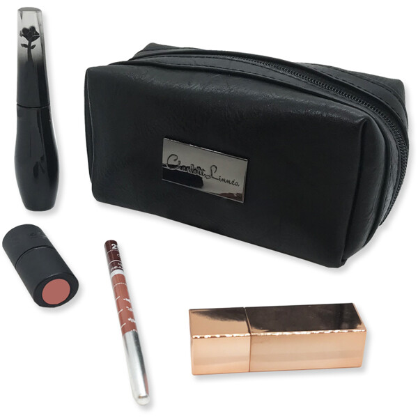 Black Zircon Casual Makeup Bag (Billede 4 af 5)