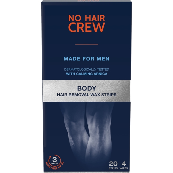 No Hair Crew Body Hair Removal Wax Strips (Billede 1 af 2)