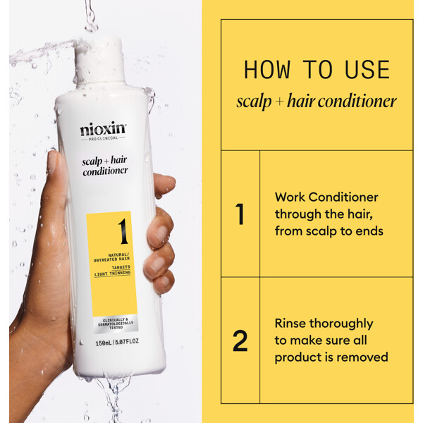 System 1 Scalp + Hair Conditioner (Billede 3 af 8)