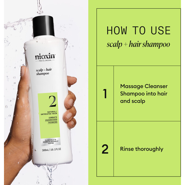 System 2 Scalp + Hair Shampoo (Billede 3 af 8)