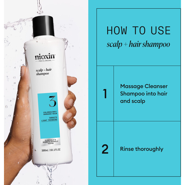 System 3 Scalp + Hair Shampoo (Billede 3 af 8)