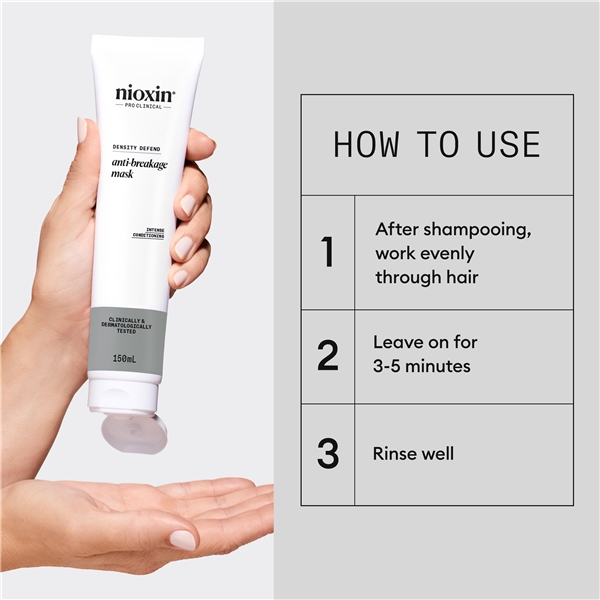 Nioxin Anti Breakage Mask (Billede 5 af 8)