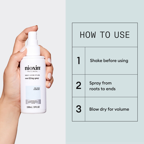 Nioxin Root Lifting Spray (Billede 3 af 7)