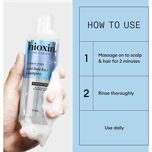 Nioxin Anti Hair Loss Shampoo (Billede 4 af 6)