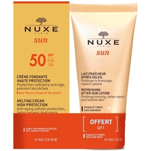 1 set - Nuxe Sun SPF50 Face + After Sun Lotion