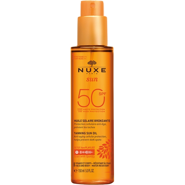 Nuxe Tanning Sun Oil SPF 50 (Billede 1 af 9)