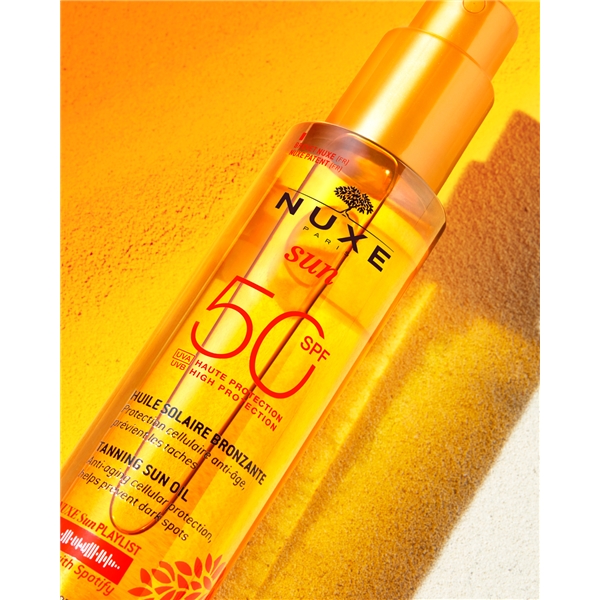 Nuxe Tanning Sun Oil SPF 50 (Billede 2 af 9)