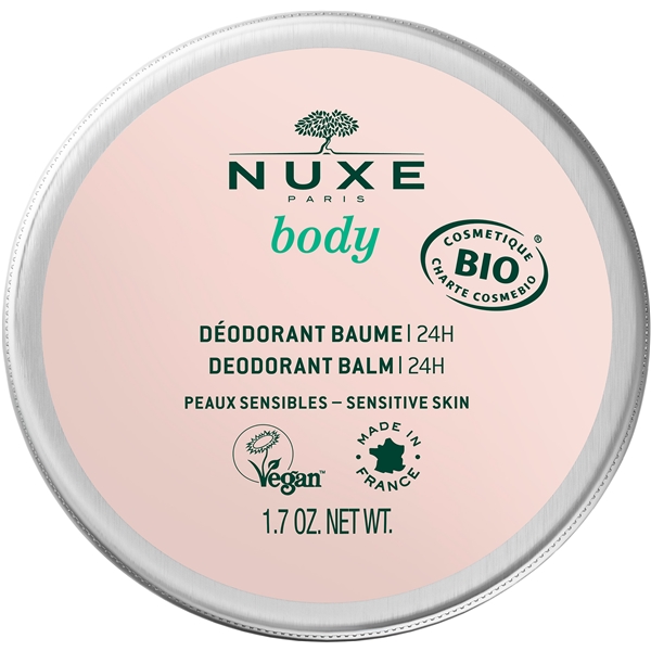 Nuxe Body Sensitive Skin Deodorant Balm (Billede 1 af 6)