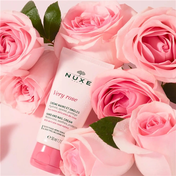 NUXE Very Rose Hand & Nail Cream (Billede 3 af 3)