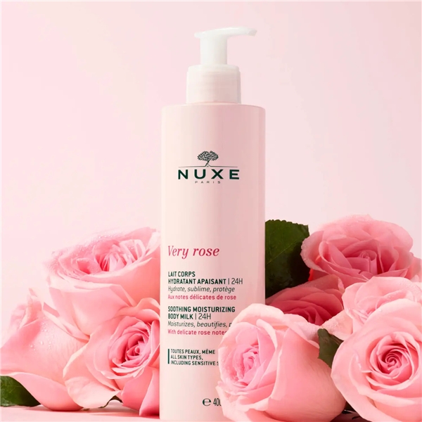 NUXE Very Rose Body Milk (Billede 3 af 3)