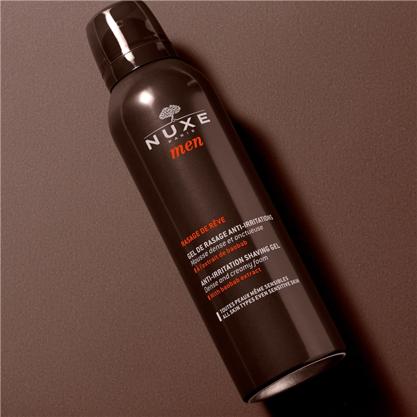 NUXE MEN Anti Irritation Shaving Gel (Billede 2 af 5)