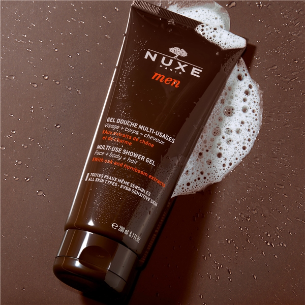 NUXE MEN Multi Use Shower Gel (Billede 2 af 5)
