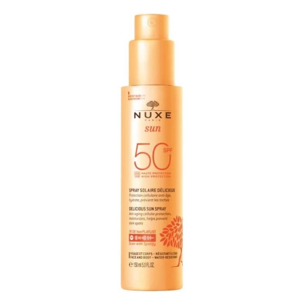 Nuxe Sun Spf 50 Melting Spray - Face & Body (Billede 1 af 2)