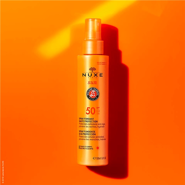 Nuxe Sun Spf 50 Melting Spray - Face & Body (Billede 2 af 2)