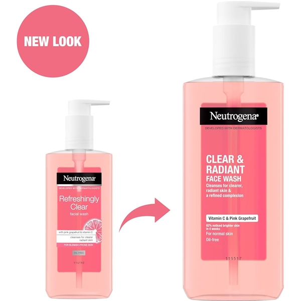 Clear & Radiant Face Wash with Vitamin C (Billede 2 af 2)