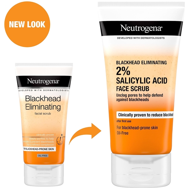 Blackhead Eliminating 2% Salicylic Acid Face Scrub (Billede 2 af 2)