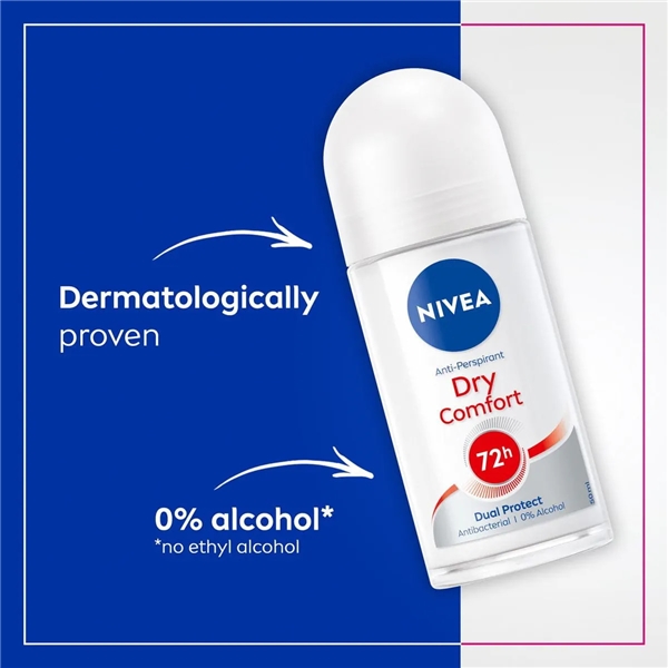 Nivea Deo Dry Comfort Roll on (Billede 2 af 5)