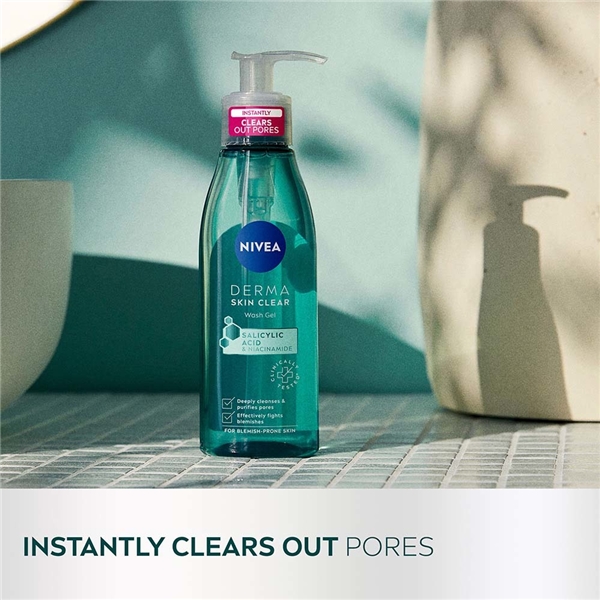 Nivea Derma Skin Clear Wash Gel (Billede 5 af 6)