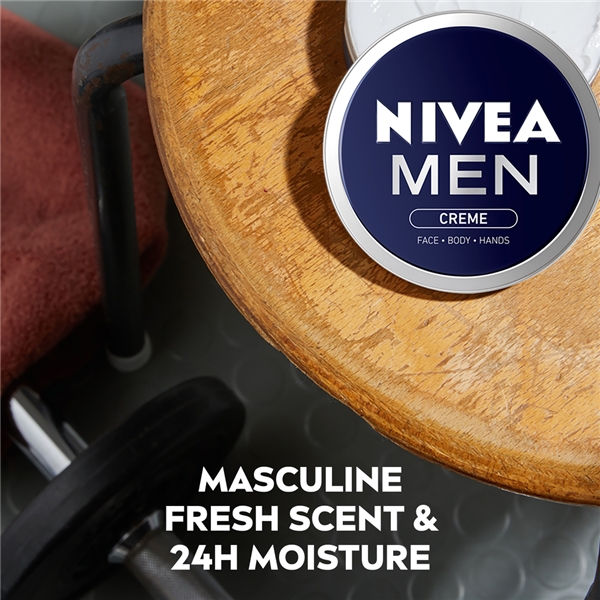 Nivea Men Creme - Face Body Hands (Billede 3 af 6)