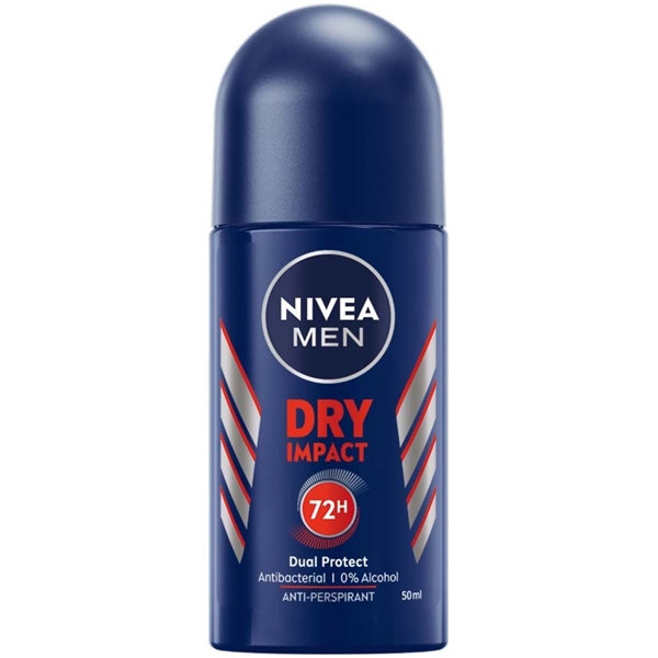 Nivea Men Deo Dry Impact Roll on (Billede 1 af 5)