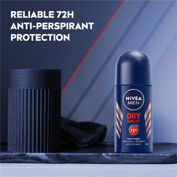 Nivea Men Deo Dry Impact Roll on (Billede 2 af 5)