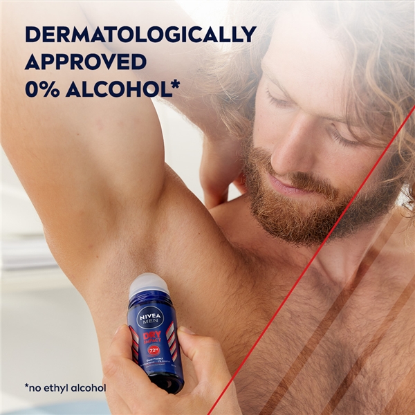 Nivea Men Deo Dry Impact Roll on (Billede 3 af 5)