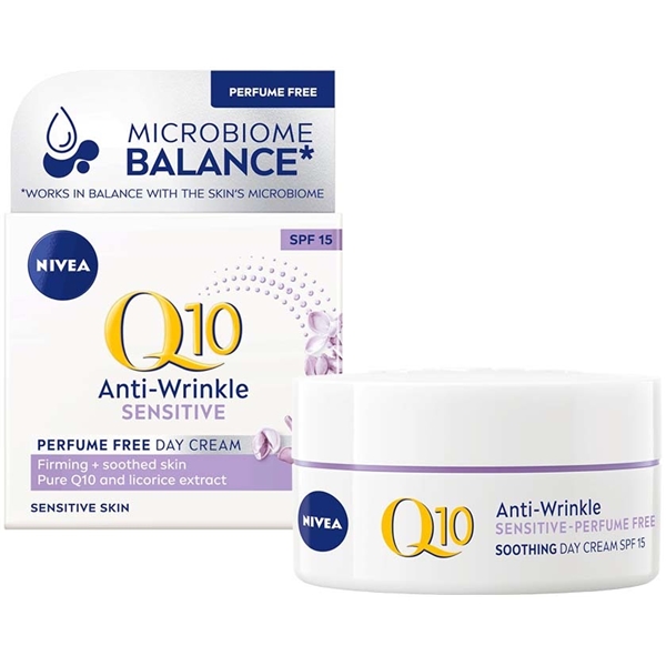 Nivea Q10 Anti Wrinkle Sensitive Day SPF15 (Billede 1 af 6)