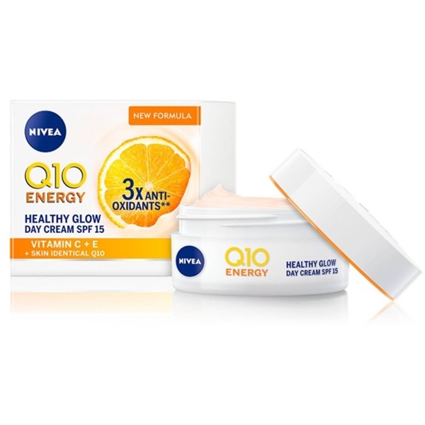 Nivea Q10 Energy Healthy Glow Day SPF 15 (Billede 1 af 3)