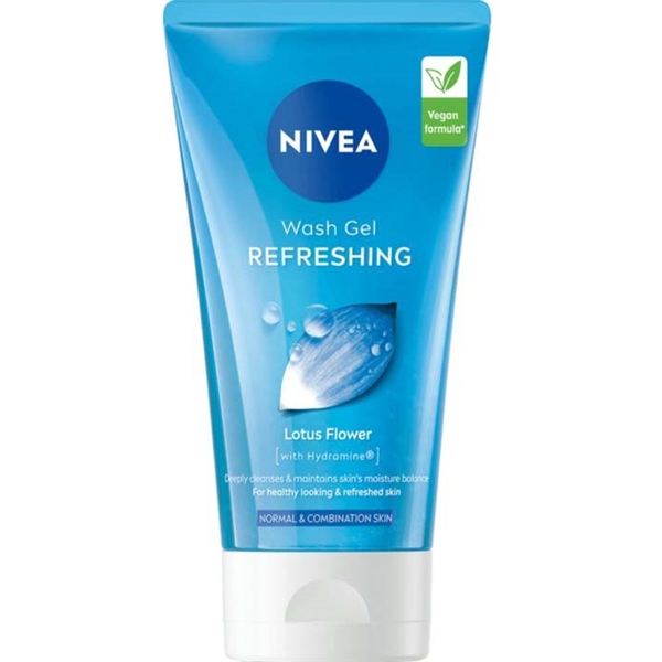 Nivea Refreshing Wash Gel - Normal/Comb Skin (Billede 1 af 5)