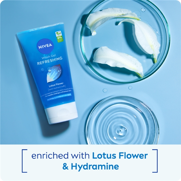 Nivea Refreshing Wash Gel - Normal/Comb Skin (Billede 4 af 5)