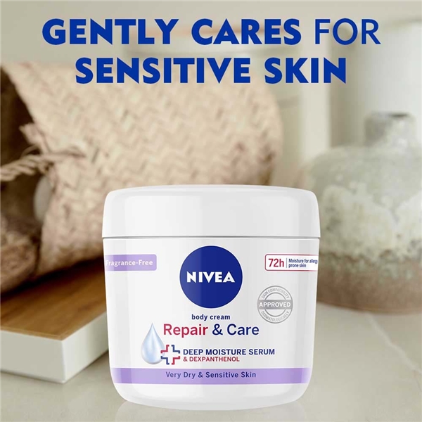 Nivea Repair & Care Body Cream (Billede 3 af 5)