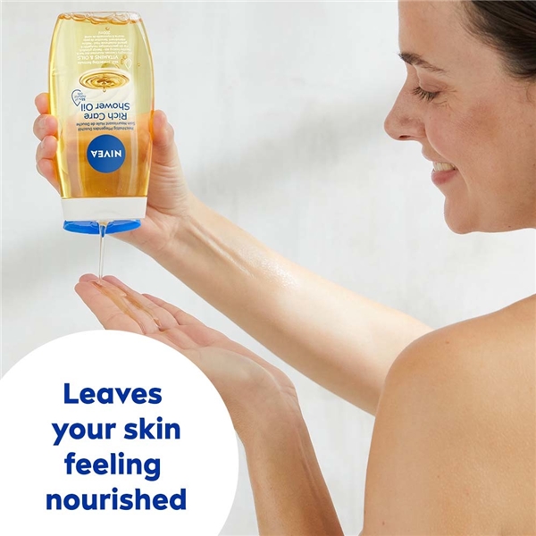 Nivea Rich Care Shower Oil (Billede 3 af 6)