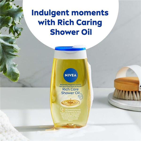 Nivea Rich Care Shower Oil (Billede 5 af 6)