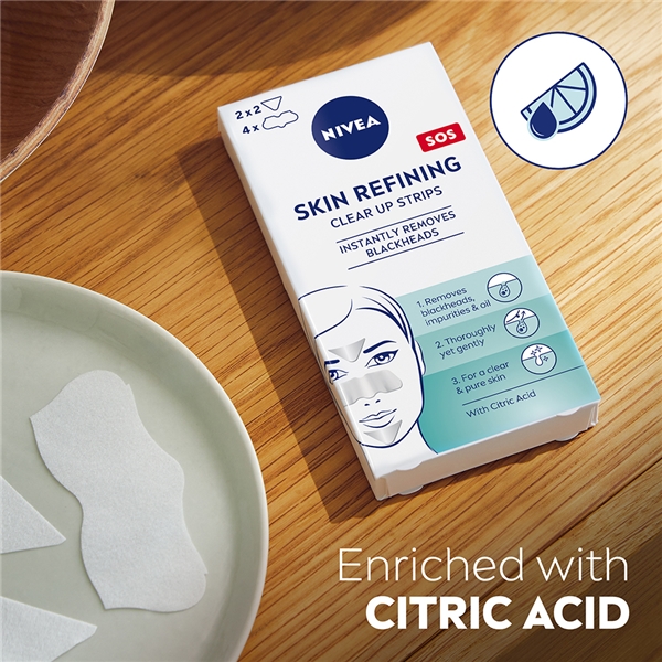 Nivea SOS Skin Refining Clear Up Strips (Billede 4 af 6)