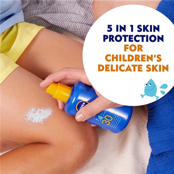 Nivea Sun Protect & Moisture Kids Spray SPF30 (Billede 2 af 5)