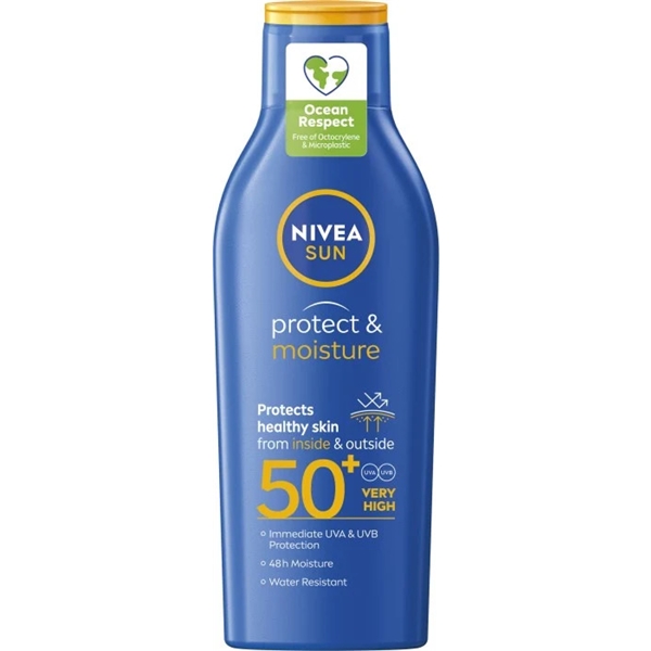 Nivea Sun Protect & Moisture Lotion SPF50+ (Billede 1 af 6)