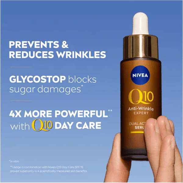 Nivea Q10 Anti-Wrinkle Expert Dual Serum (Billede 3 af 8)