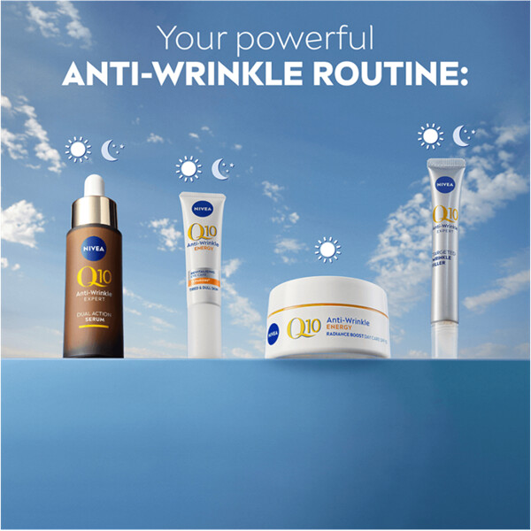 Nivea Q10 Energy Radiance Boost Day Cream SPF15 (Billede 8 af 8)