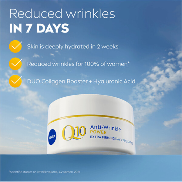 Nivea Q10 Power Extra Firming Day Cream SPF15 (Billede 2 af 7)