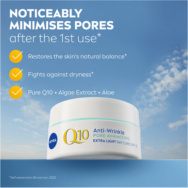 Nivea Q10 Pore Minimising Day Cream SPF15 (Billede 3 af 8)