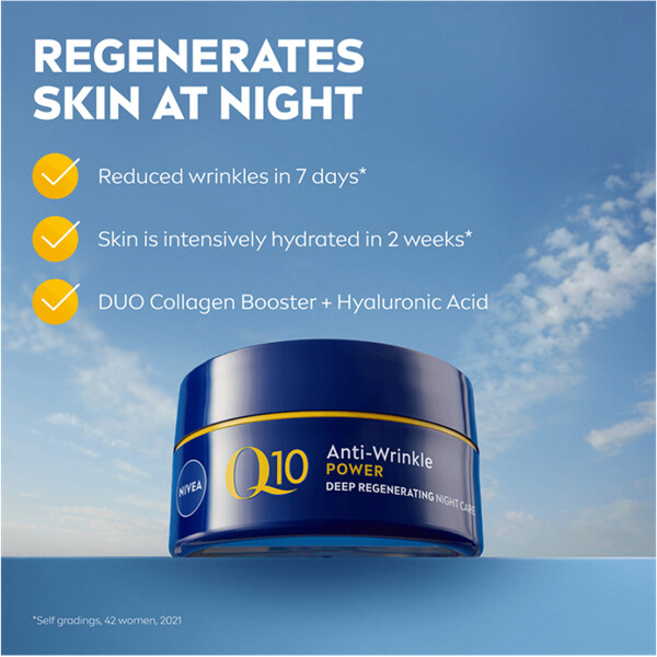 Nivea Q10 Power Replenishing Night Cream (Billede 3 af 8)