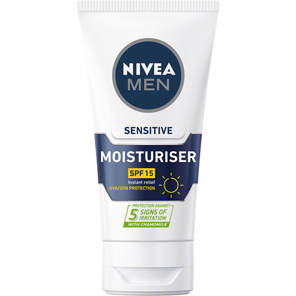 Nivea Men Sensitive Face Moisturiser SPF15 (Billede 2 af 8)