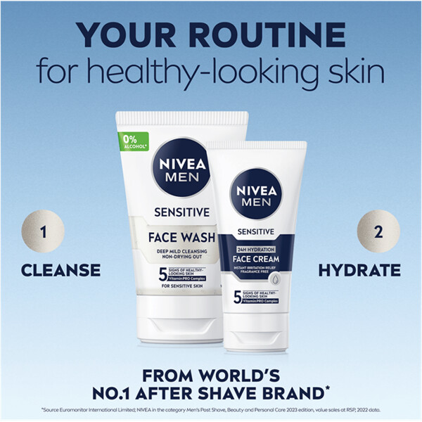 Nivea Men Sensitive Face Cream (Billede 8 af 8)