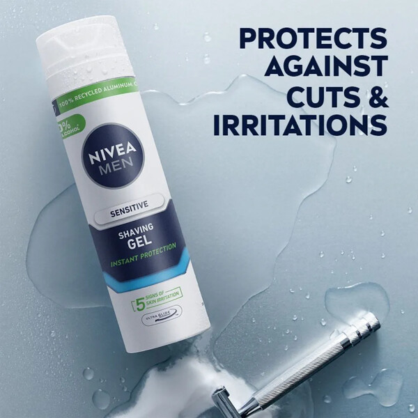 Nivea Men Sensitive Shaving Gel (Billede 2 af 7)