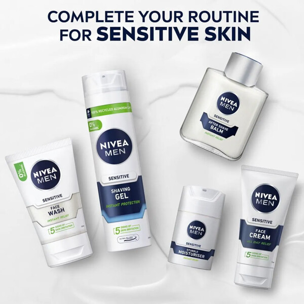 Nivea Men Sensitive Shaving Gel (Billede 7 af 7)