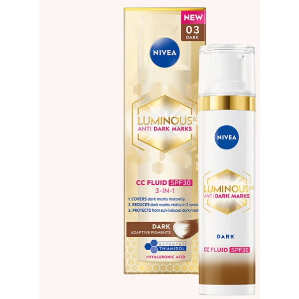 Nivea Luminous630 Anti Dark Spot CC Fluid (Billede 1 af 3)