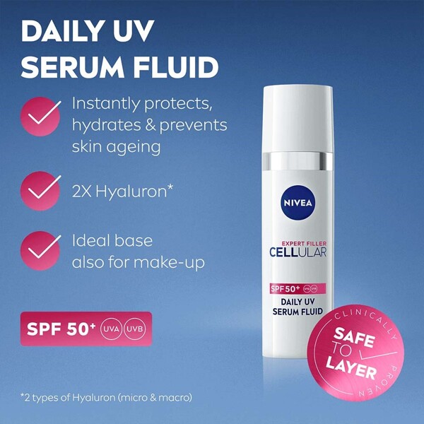 Nivea Cellular Expert Filler Spf 50 UV Serum (Billede 2 af 2)