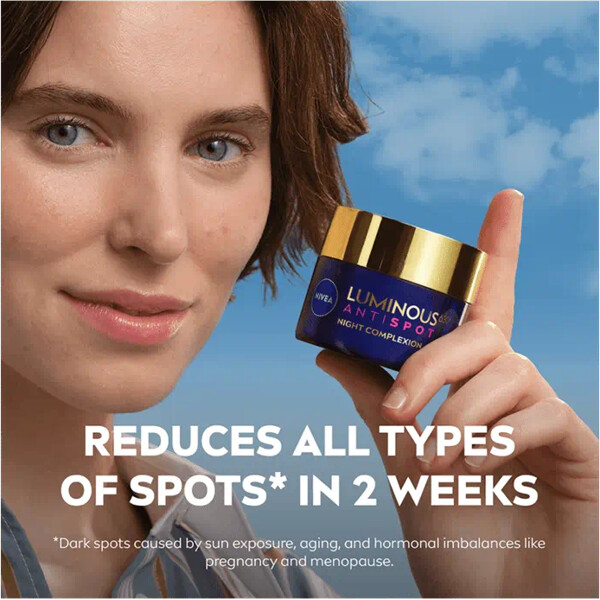Nivea Luminous630 Anti Dark Spot Night Cream (Billede 6 af 7)