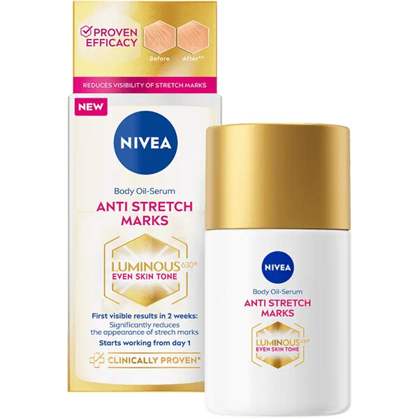 Nivea Luminous630 Anti Stretch Marks Body Oil (Billede 1 af 8)