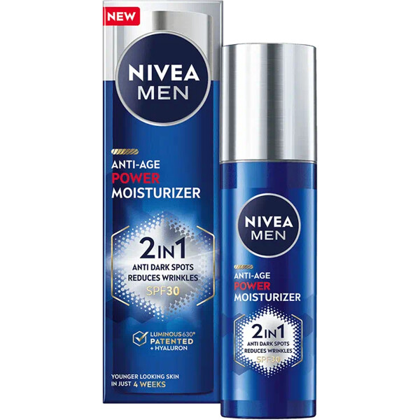 Nivea Men Luminous Anti Age Power Moisturizer (Billede 1 af 7)